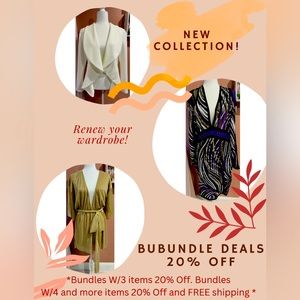 Bundles sell 20% OFF and FREE Shipping